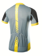 Men's Camo Cycling Jersey Quick Dry Breathable Moisture Wicking Shirt