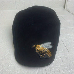 British Casual Cotton Duck Tongue Visor Hat Beret