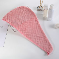 Hair Drying Towel Wrap Cap for Quick Drying