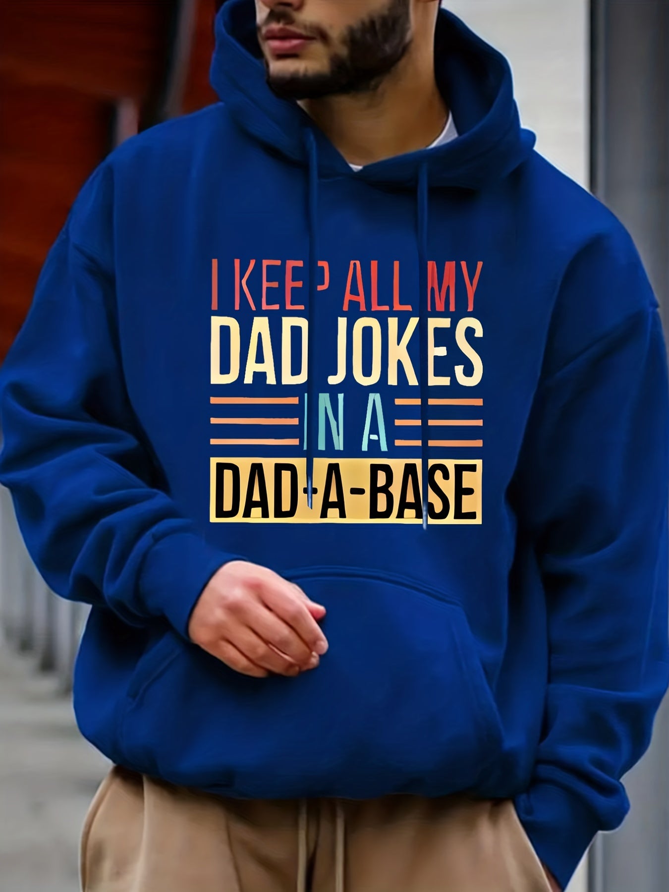 Funny 'Keep My Dad Jokes' Hoodie For Men