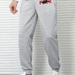 Faith Comfy Drawstring Joggers Men's Casual Loose Fit Pants