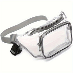 Transparent Waist Bag for Travel Running Mountaineering