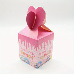 6pcs Mermaid Flamingo Racing Car Favor Boxes