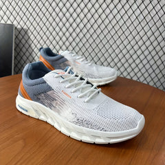 Men's Odor Resistant Mesh Sneakers Lace up Comfortable Walking Shoes