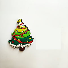 12pcs Cartoon Christmas Fridge Magnets Early Education Stickers