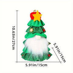 Christmas Tree Gnomes Decorations Ornaments Party Supplies