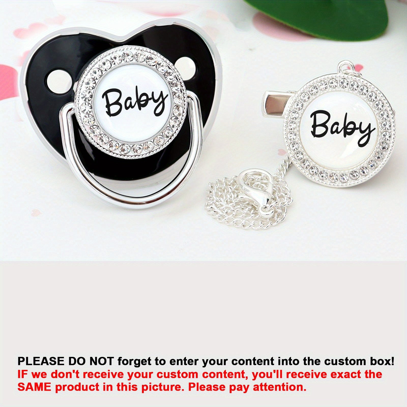 Customized Baby Pacifier Travel Pacifier Set