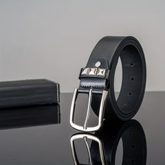 Eagle Printed Pattern Men's Leather Belt