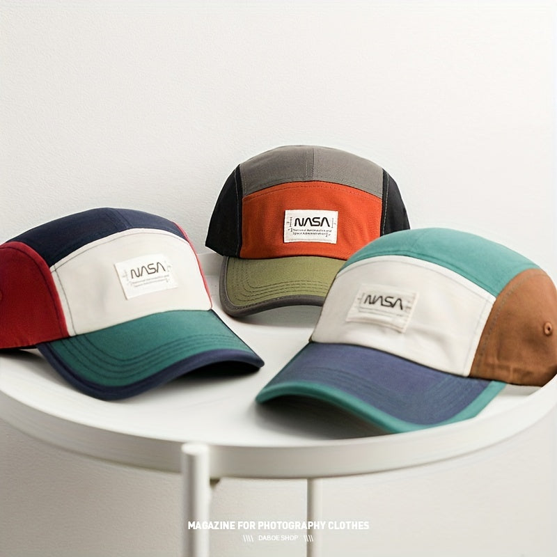 Soft Top Peaked Cap Quick Drying Adjustable Men's Baseball Cap