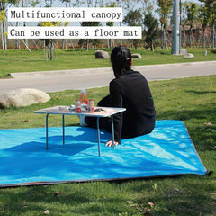 Portable Diamond Shaped Canopy Sunproof Rainproof Awning