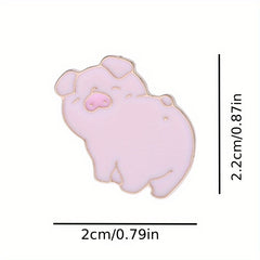 Cartoon Animal Pattern Pin Brooch for Girls