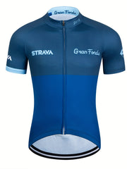 Quick Dry Cycling Jersey w/ Rear Pocket - High Stretch Shirt