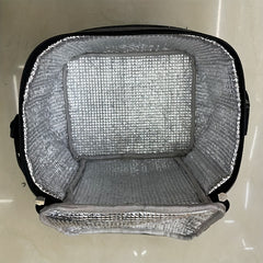 Classic Grey Insulation Lunch Bag for Office School