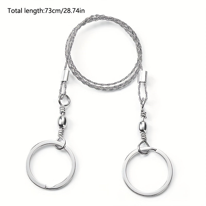 Portable Wire Saw for Outdoor Survival Lightweight and Durable