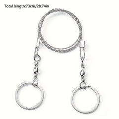Portable Wire Saw for Outdoor Survival Lightweight and Durable