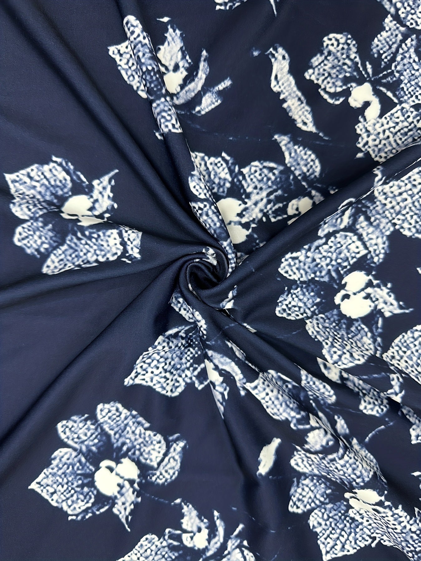Floral Print Half Sleeve Casual Dress