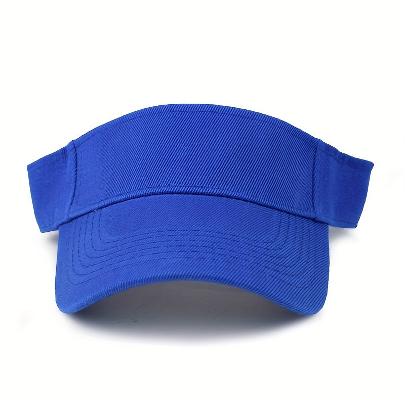Summer Sun Protection Visor Hat Solid Duck Tongue Baseball Cap