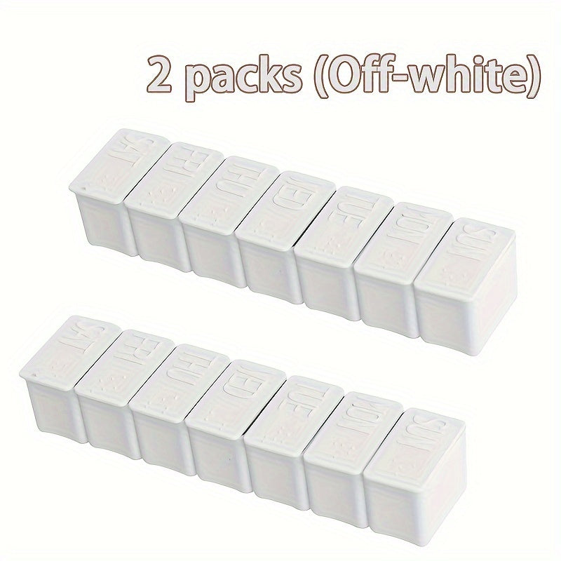 2 Pk Pink PPSU Pill Storage Box Travel Medicine Organizer
