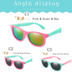 Kids Polarized Sunglasses Polaroid Sun Glasses Girls UV400 Protection