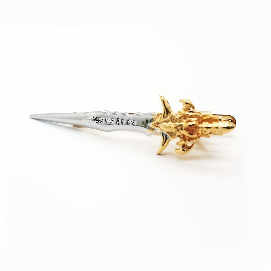 Hero's Sword Tie Clip Game Tie Clip For Men