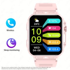 Smart Watch 4 95cm Full Touch Screen Sport Mode Step Count Calories Alarm Clock