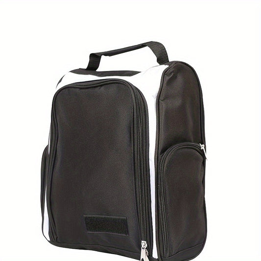 Outdoor Golf Shoe Bag Nylon Shoes Bag Travel Sports Zipper Shoe Case