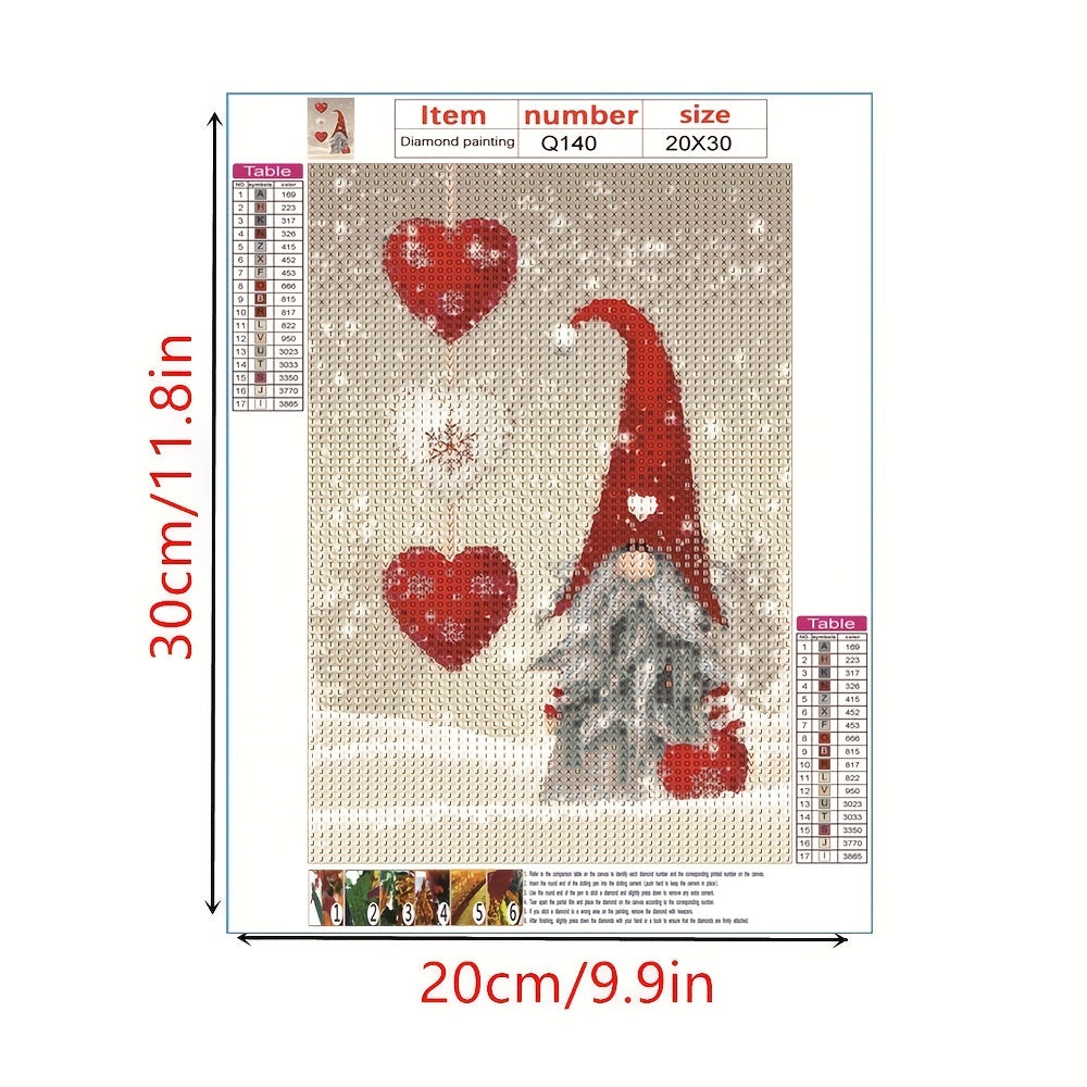 5D Rhinestone Art Kit: Sparkling Masterpiece for Adults & Kids
