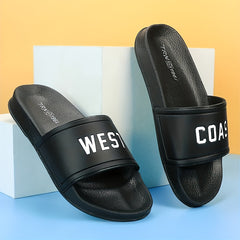 Men's West Coast Slides Sandals Non Slip Slippers