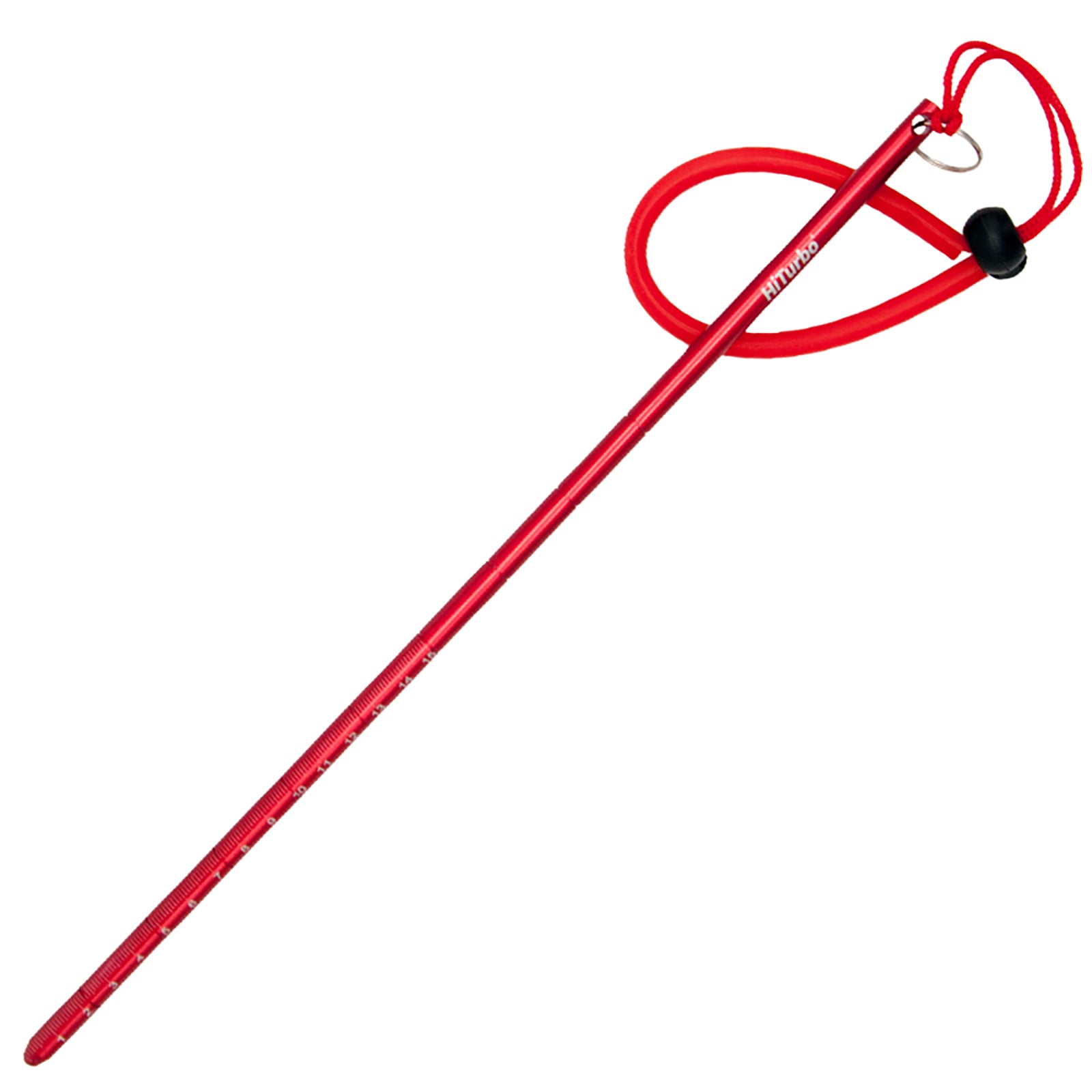 Turbo Scuba Diving Aluminum Lobster Tickle Pointer Rod Stick & Lanyard