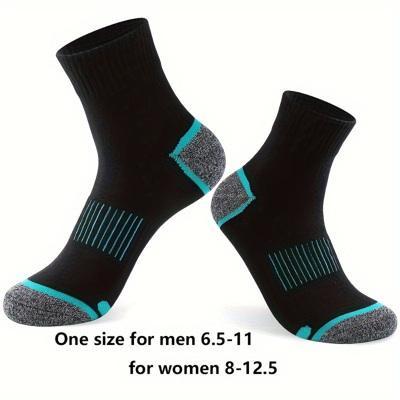 Men's Mid Calf Socks Running Sports Sweat-absorbing Basketball Socks