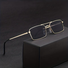 Men's Square Frame Sunglasses For Street Photography