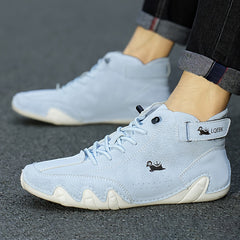 Men's Lace Up Ankle Boots Comfortable Casual Walking Boots