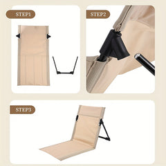 Portable Backrest Cushion for Outdoor Activities