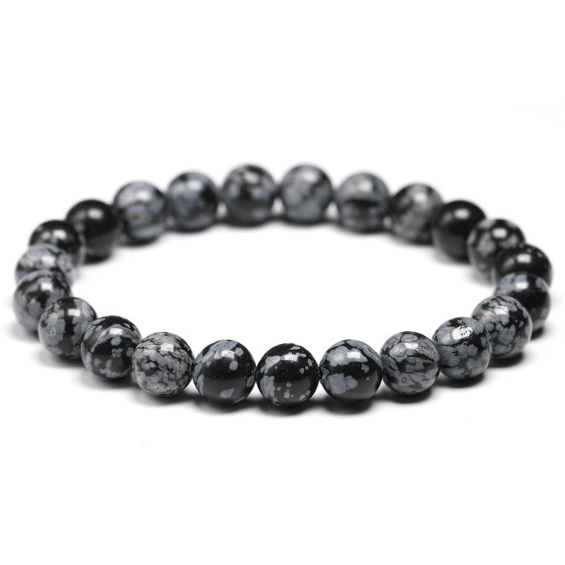 8mm Crystal Stone Beaded Bracelet Healing Stretch Hand Chain