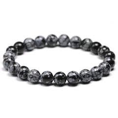 8mm Crystal Stone Beaded Bracelet Healing Stretch Hand Chain