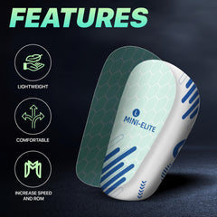 Mini Shin Guards for Soccer Training - Men Women Players