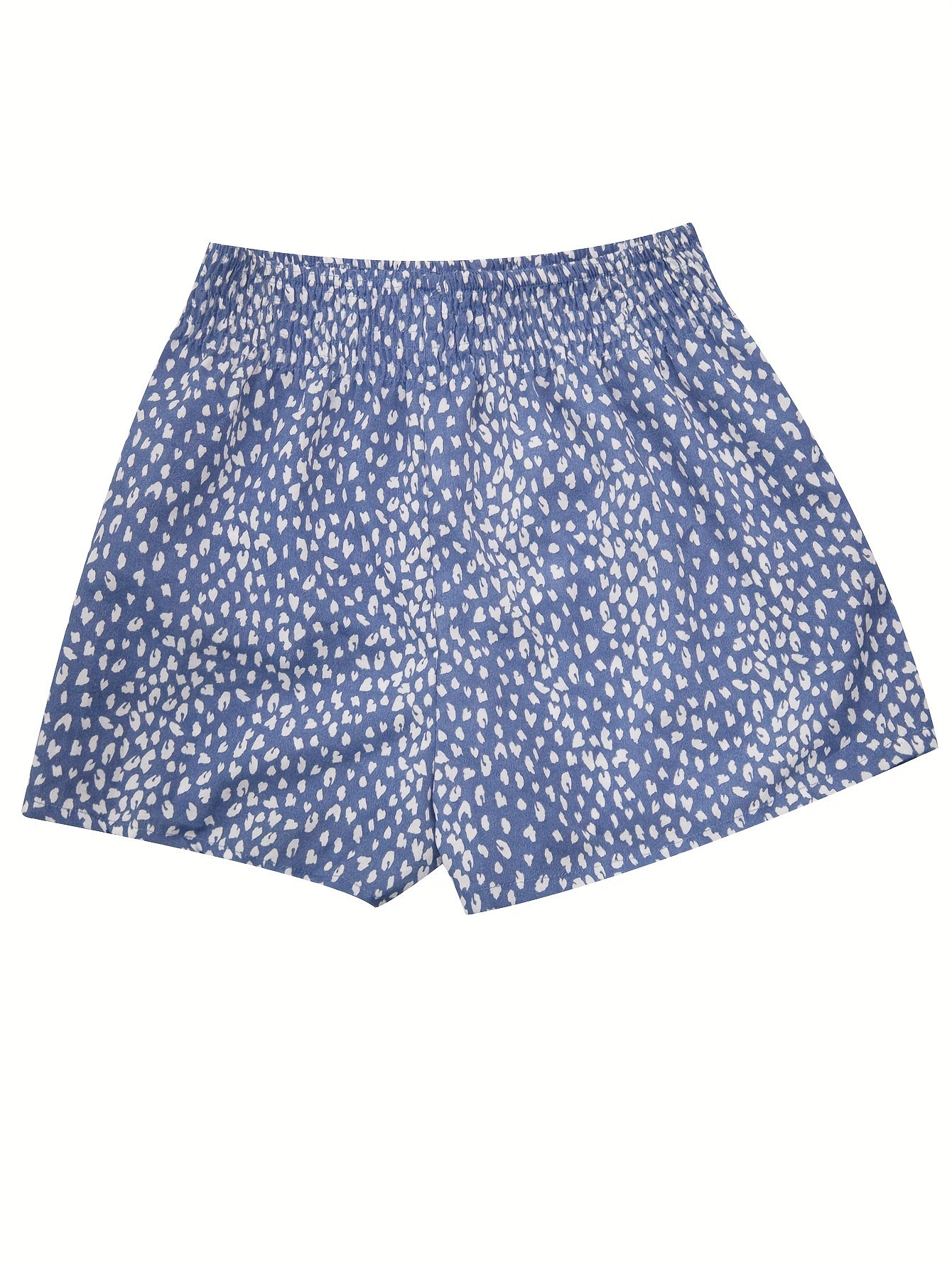 Smocked Waist Shorts for Women Spring Summer Casual Wear