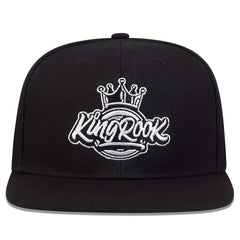 King Crown Embroidery Snapback Hat Lightweight Baseball Cap Adjustable Golf Dad