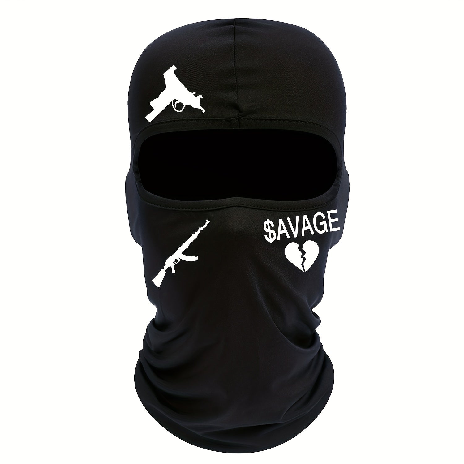 Outdoor Cycling Sunscreen & Dustproof Cap Print Full Coverage Hat