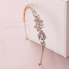 Golden Baroque Crystal Hairband Headband Bridal Wedding Favor