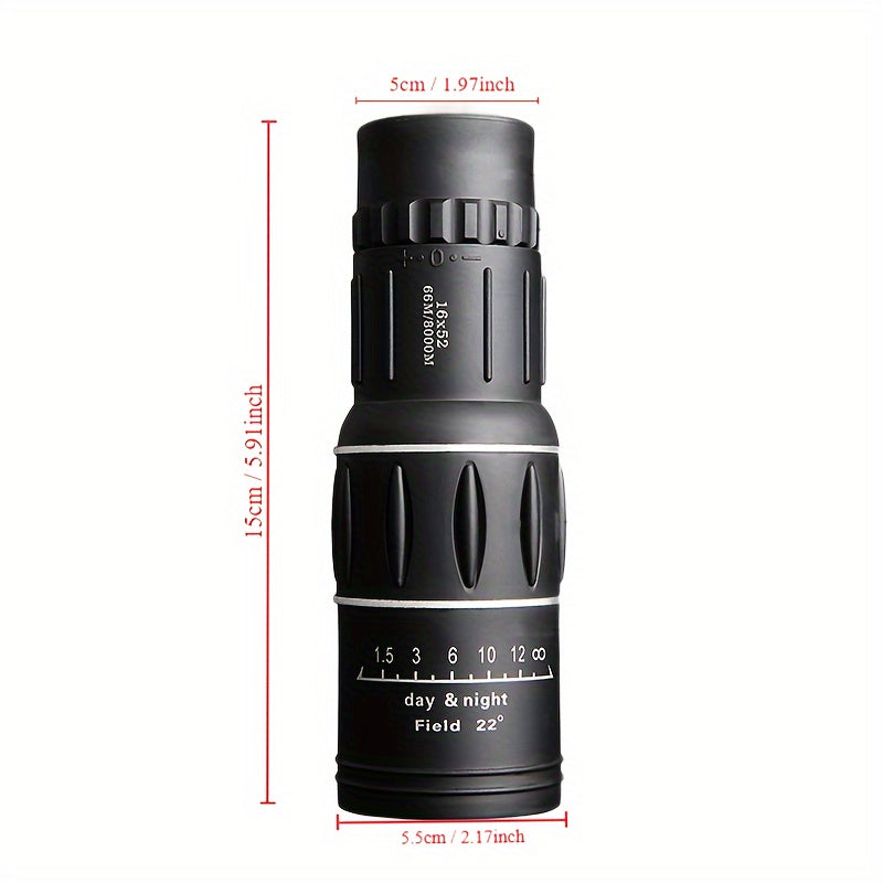 High Power 16X52 Monocular for Mobile Phones