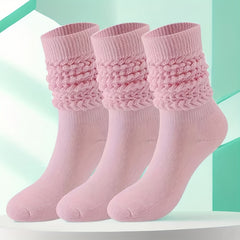 Men's Candy Crew Socks Breathable Comfy Casual Unisex Socks - 3 Pairs