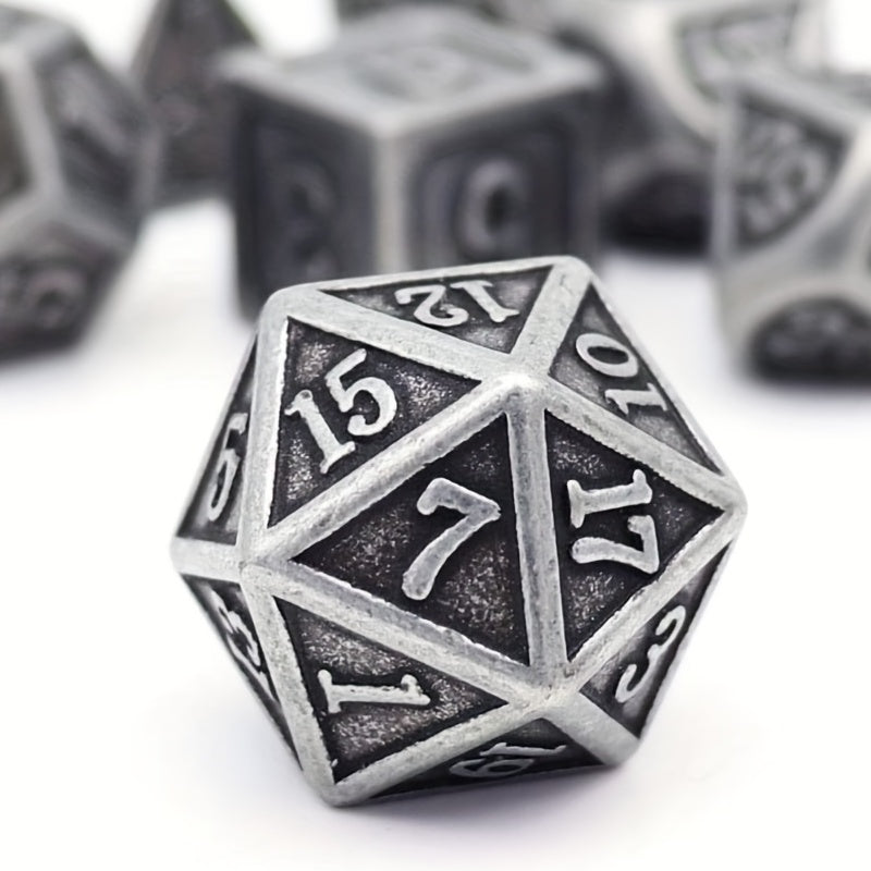 7pcs Classic Polyhedral Dice Set - Indoor Gaming