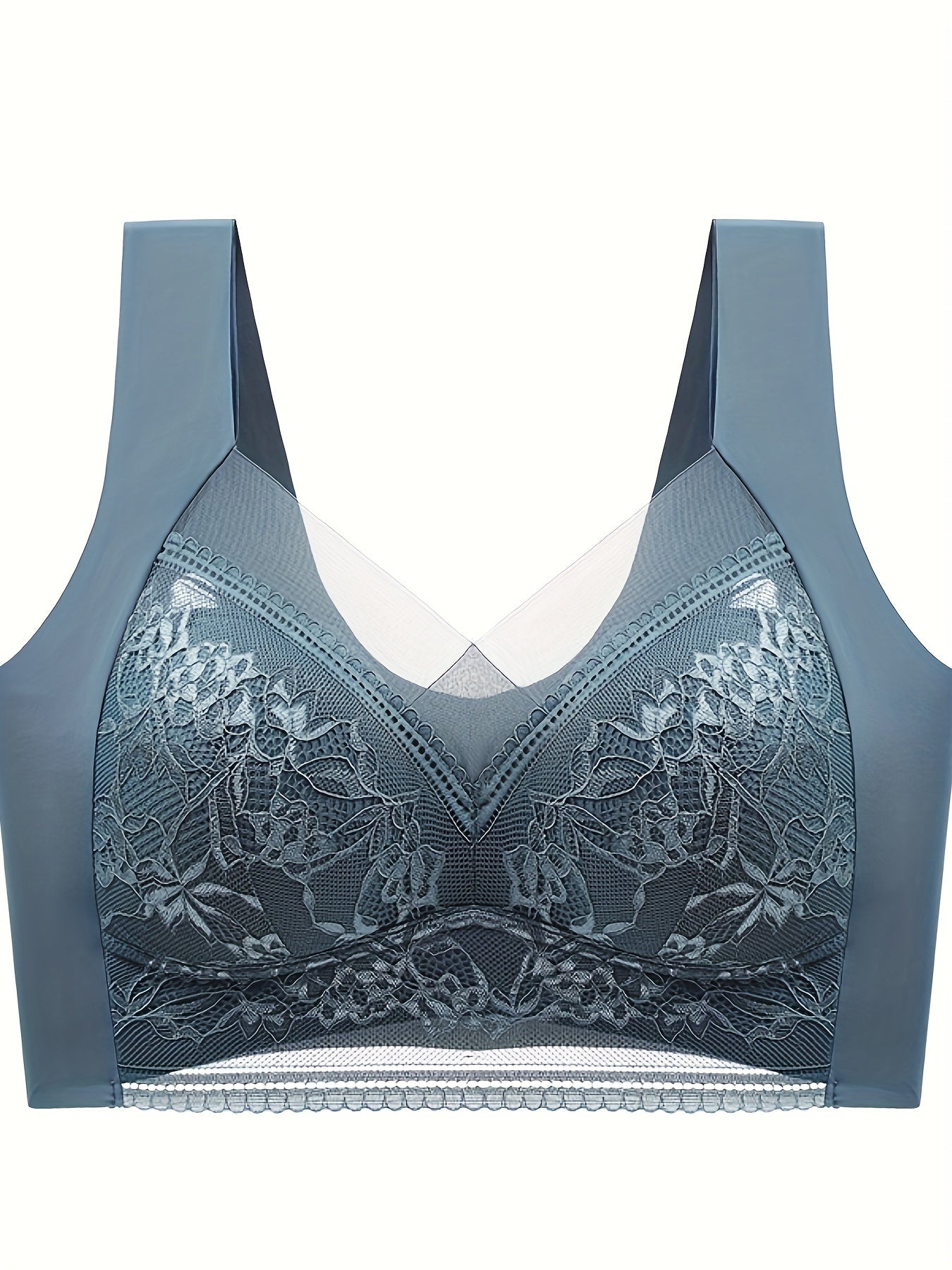 Full Coverage Lace Wireless Bra for Women