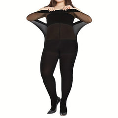 Soft Footed High Waist Elastic Tights
