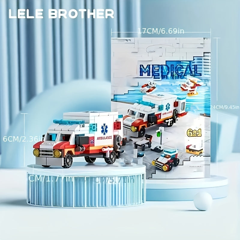 Urban Combat Ambulance 122pcs Building Blocks Toy