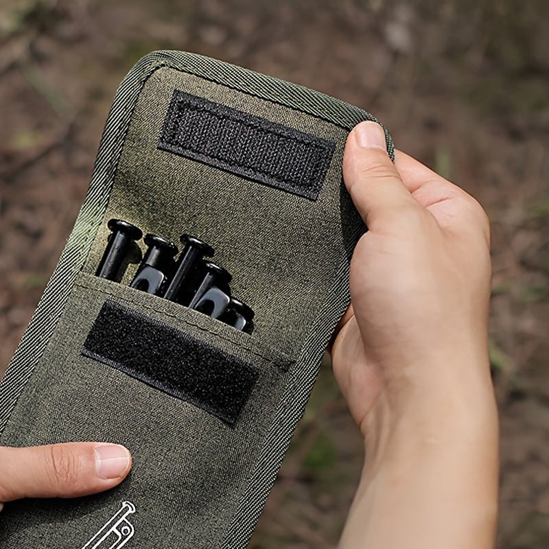 Outdoor Camping Tent Nail Storage Bag