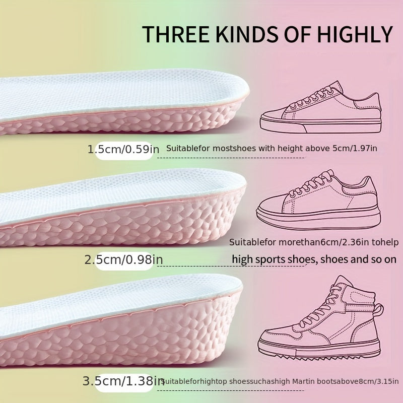 Invisible Height Increase Insoles Memory Foam Shoes Sole Pad