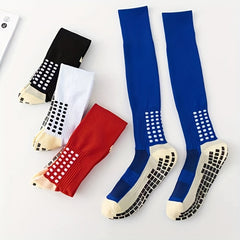 Non Slip Knee High Soccer Socks Thick Sweat Absorbing Sports Socks