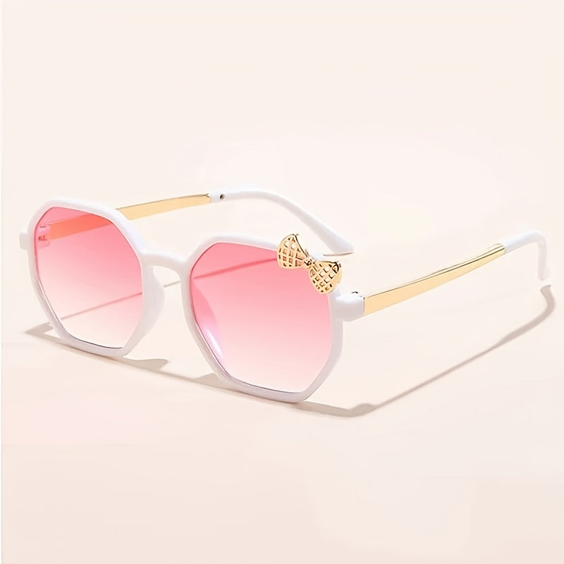 Kids Cartoon Bow UV Sunglasses